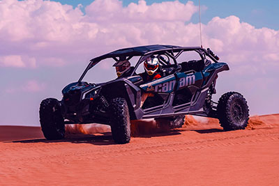 Super Can Am buggy ride in Dubai red Dunes