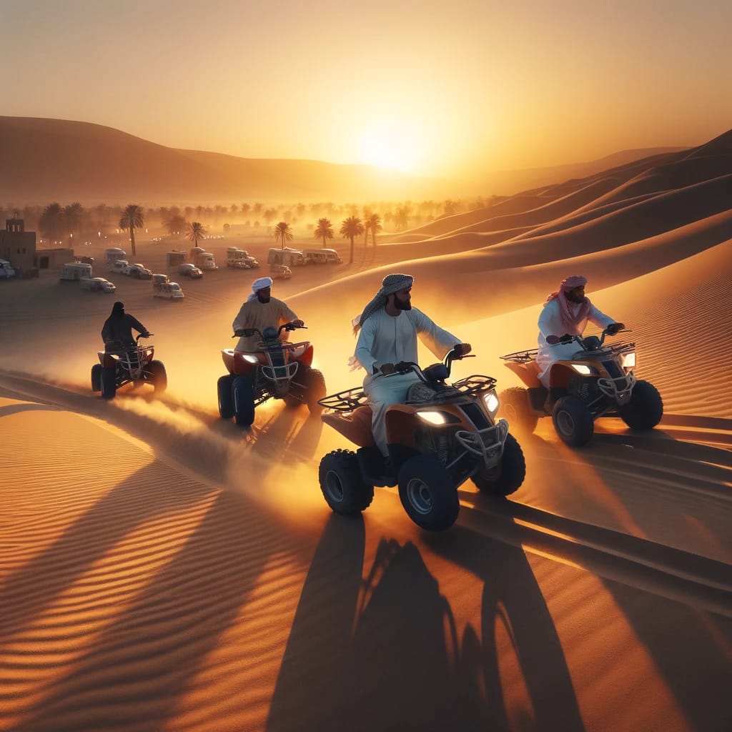 quad biking in dubai during ramadan