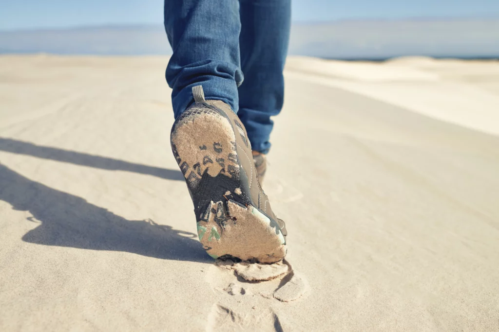 what shoes to wear in desert safari during summer